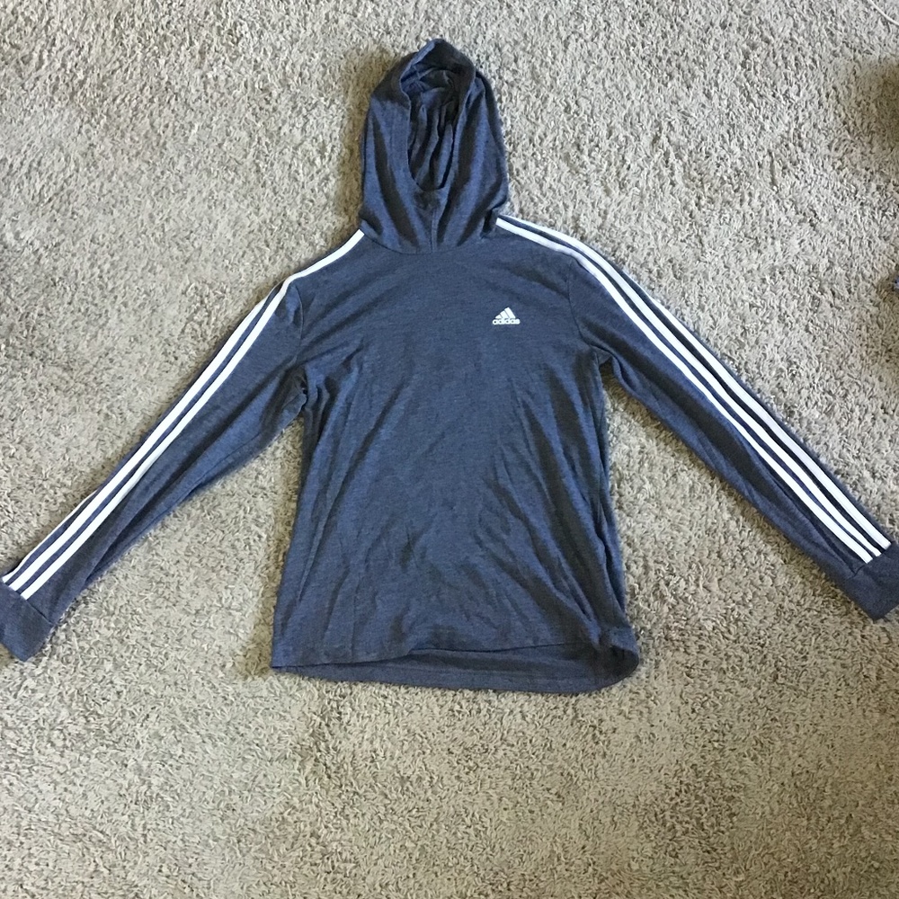 Adidas Womens Gray Long Sleeve